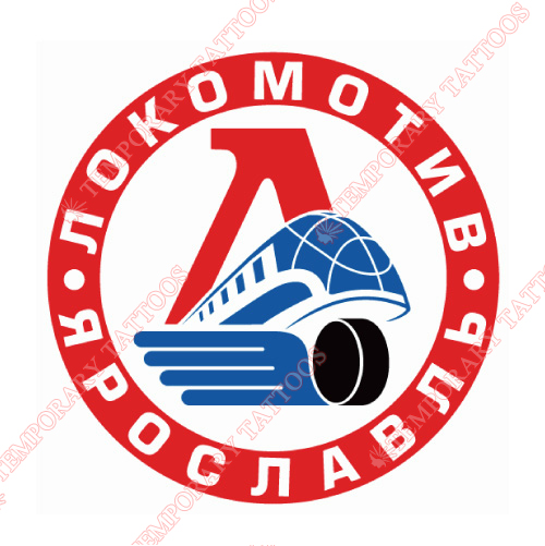 Lokomotiv Yaroslavl Customize Temporary Tattoos Stickers NO.7272